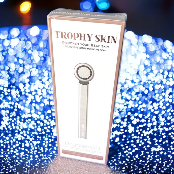 Trophy Skin BrightenMD Multi-Function Eye Face & Neck Tool New In Box RV $99